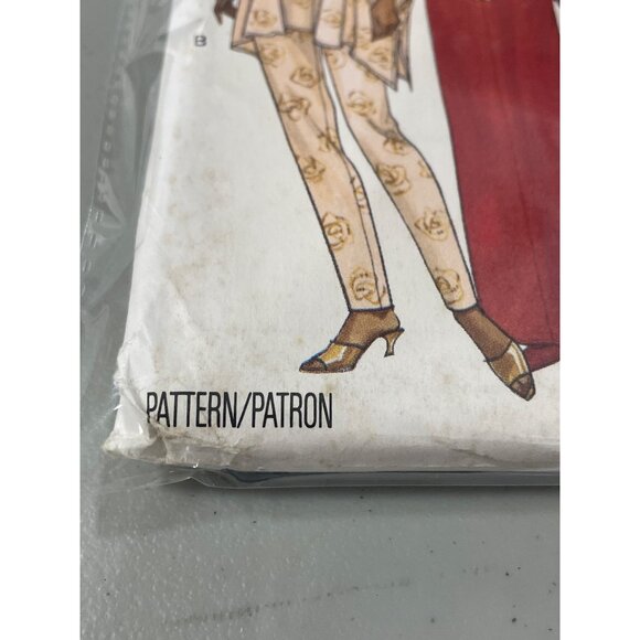 Butterick 3089 Miss Pattern Size XS Small Medium Caftan and Pants Vintage UNCUT - Picture 6 of 7